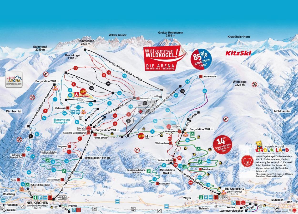 Haus Lercher Bramberg am Wildkogel Esterno foto